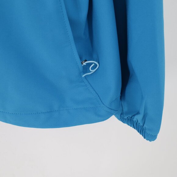 Peter millar jacket men XL wind repellent full zip blue stretch golf performance - Picture 2 of 16